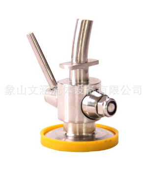 取樣時，取樣閥如何操作